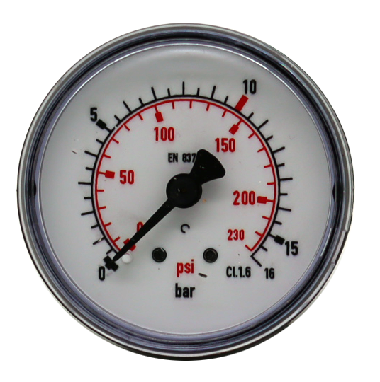 Manometer 0-16 bar für Druckbehälter